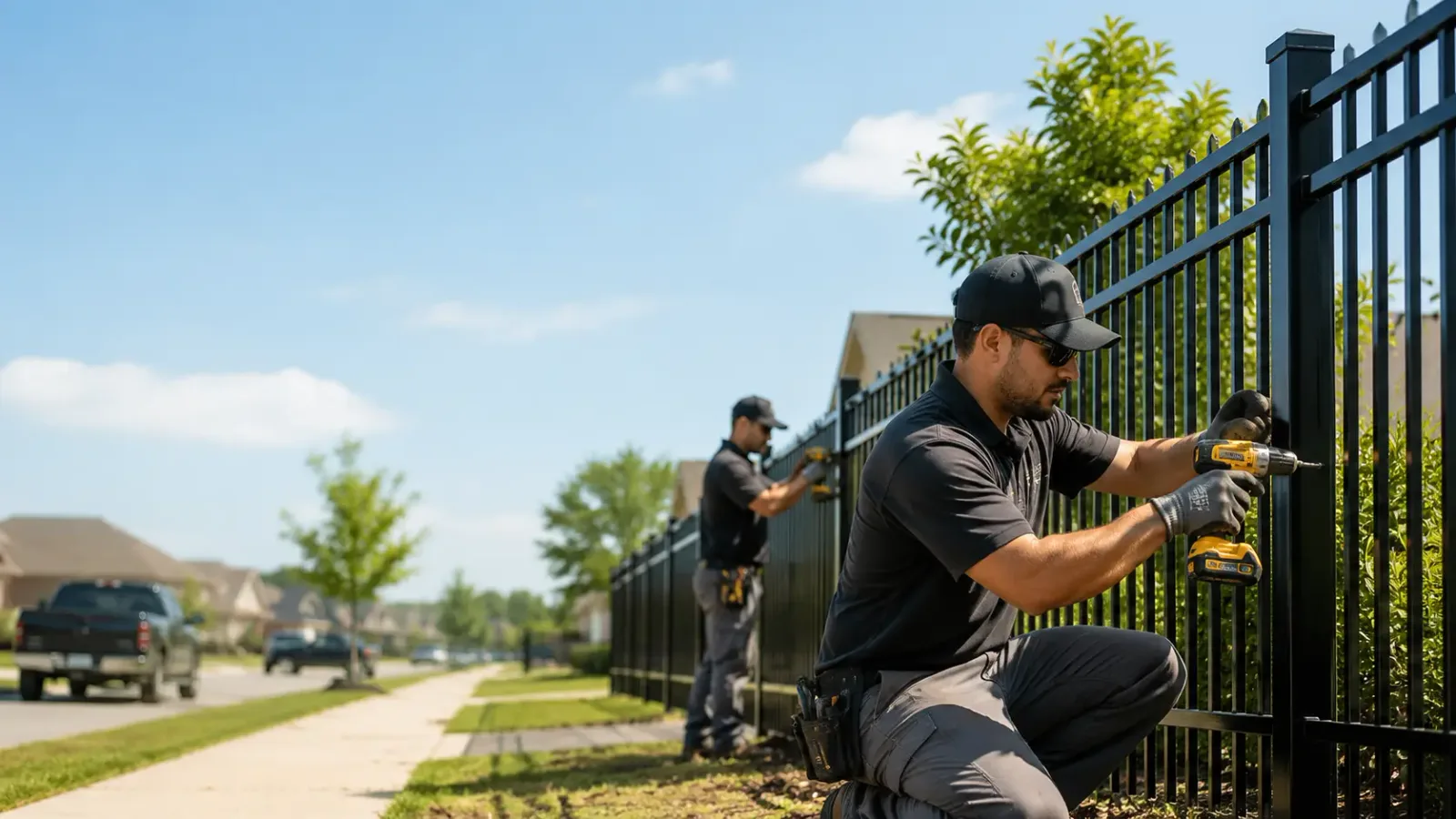 Metal Fence Installation in West Sacramento, CA
